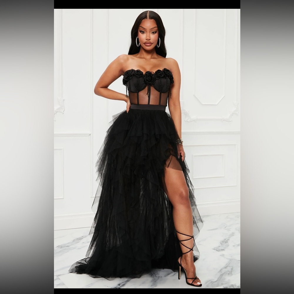 Jessica tulle gown fashion nova